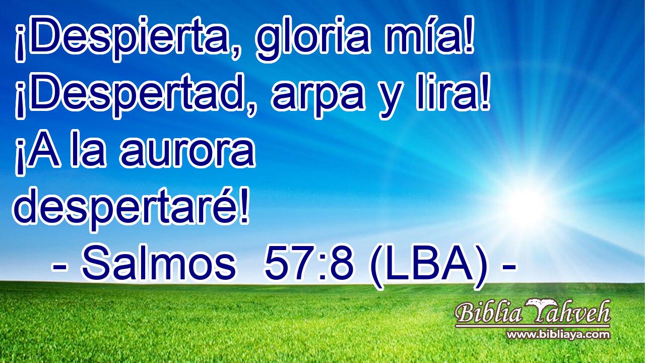 ¡Despierta, gloria mía! ¡Despertad, arpa y lira! ¡A la aurora despertaré!