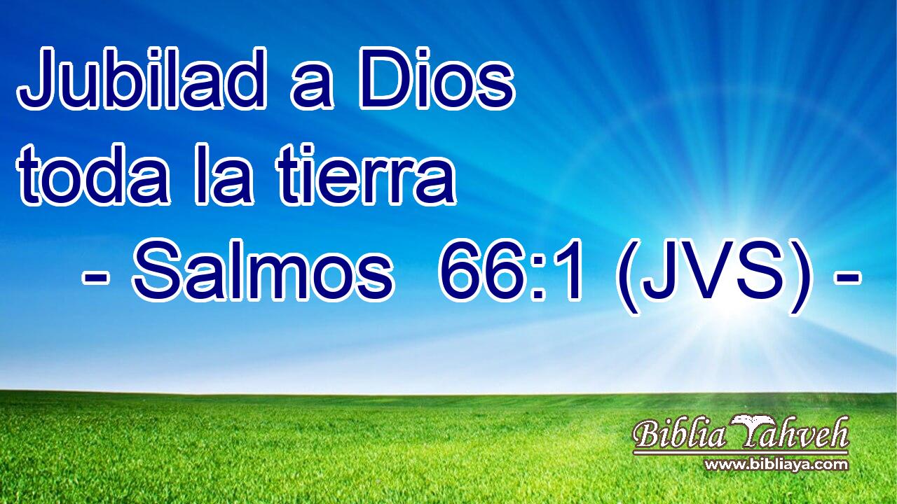 Jubilad a Dios toda la tierra