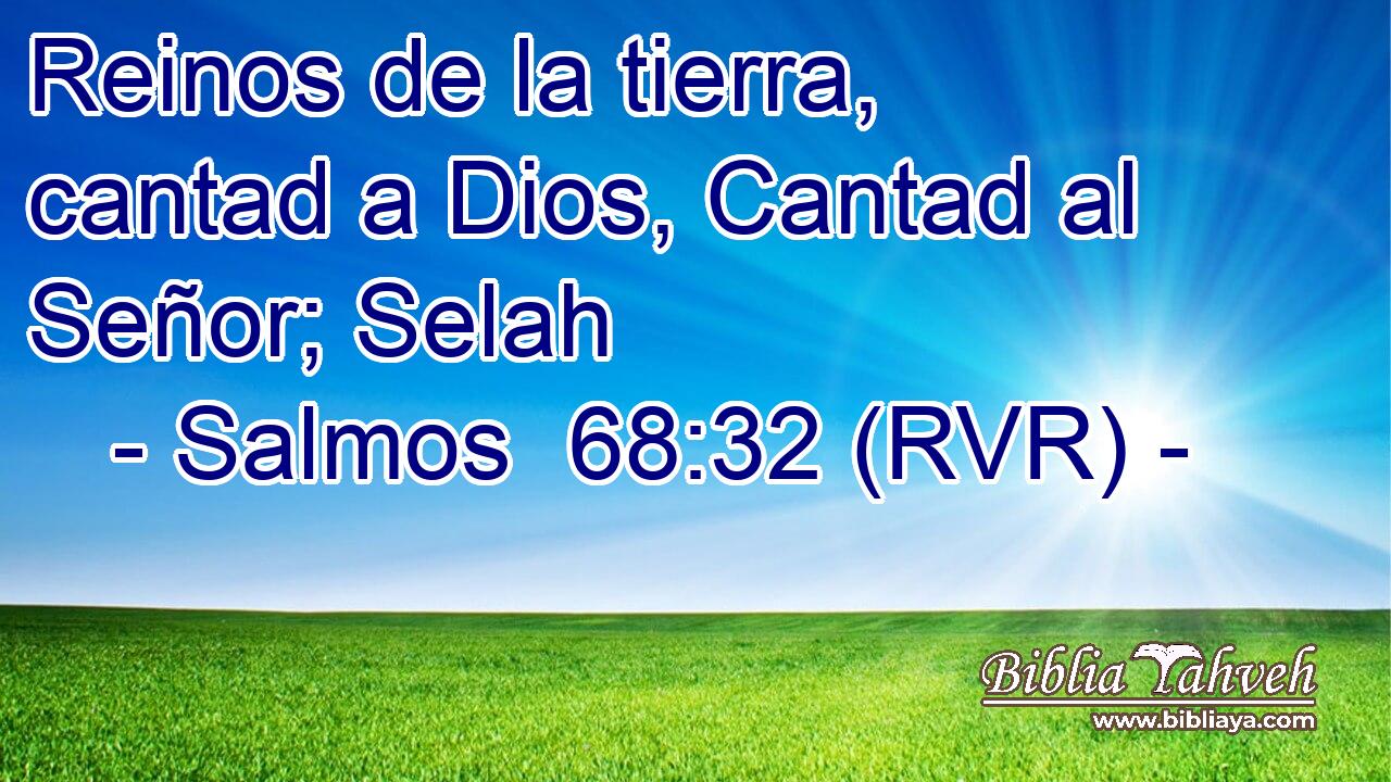 Reinos de la tierra, cantad a Dios, Cantad al Señor; Selah