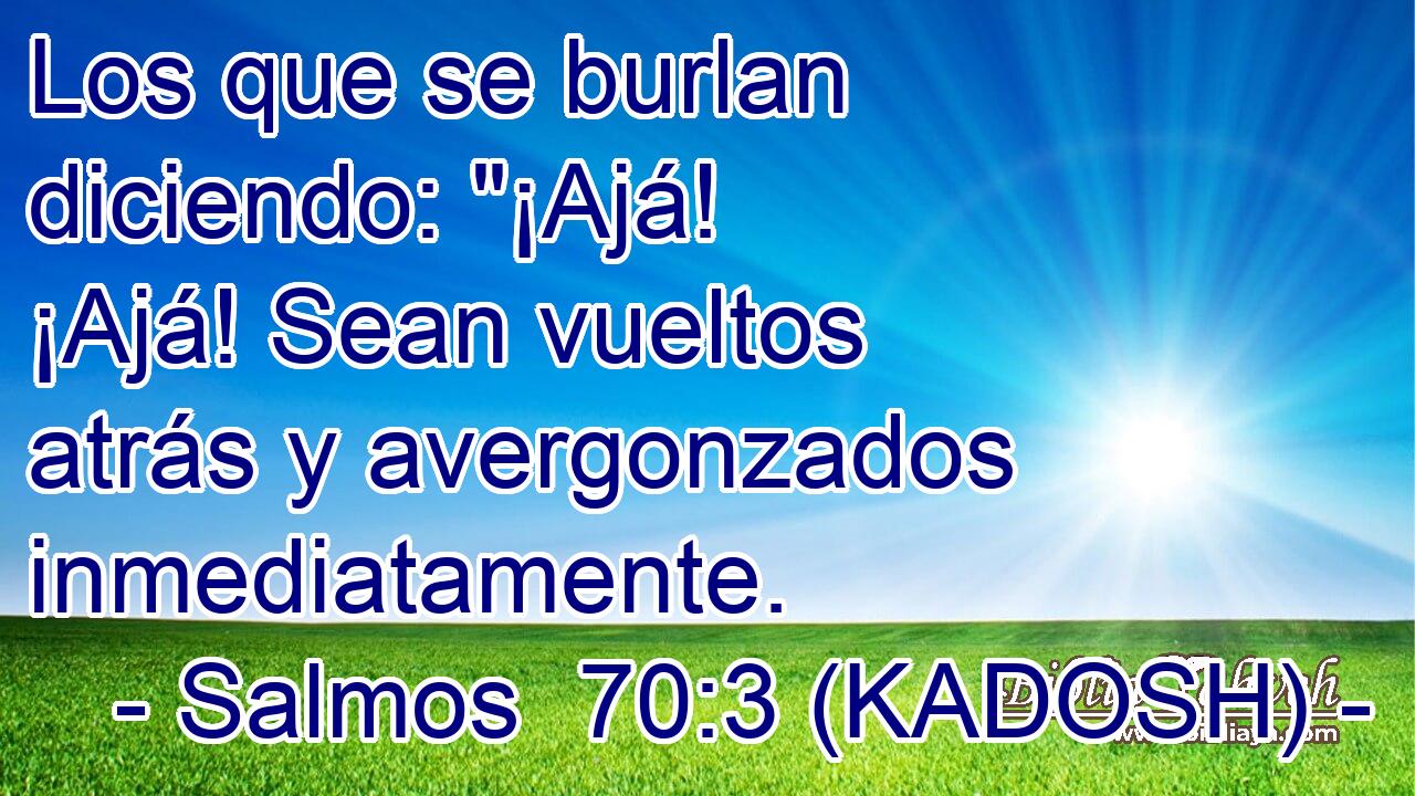  Los que se burlan diciendo: 
