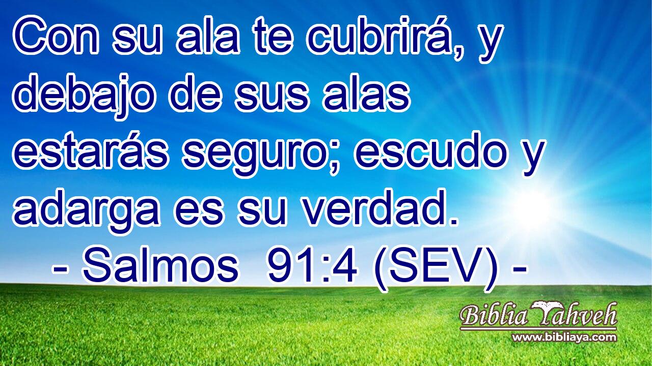 Con su ala te cubrirá, y debajo de sus alas estarás seguro; escudo y adarga es su verdad.