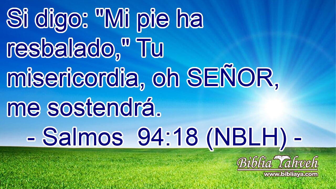  Si digo: 