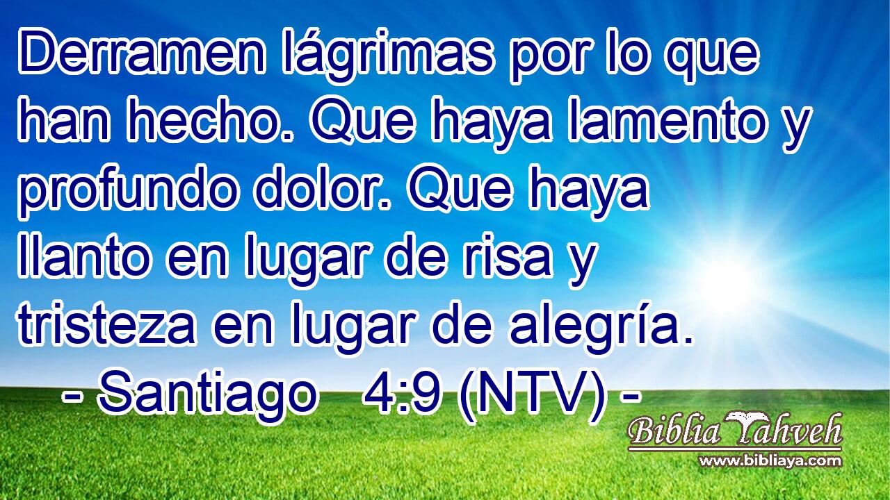 Derramen lágrimas por lo que han hecho. Que haya lamento y profundo dolor. Que haya llanto en lugar de risa y tristeza en lugar de alegría.