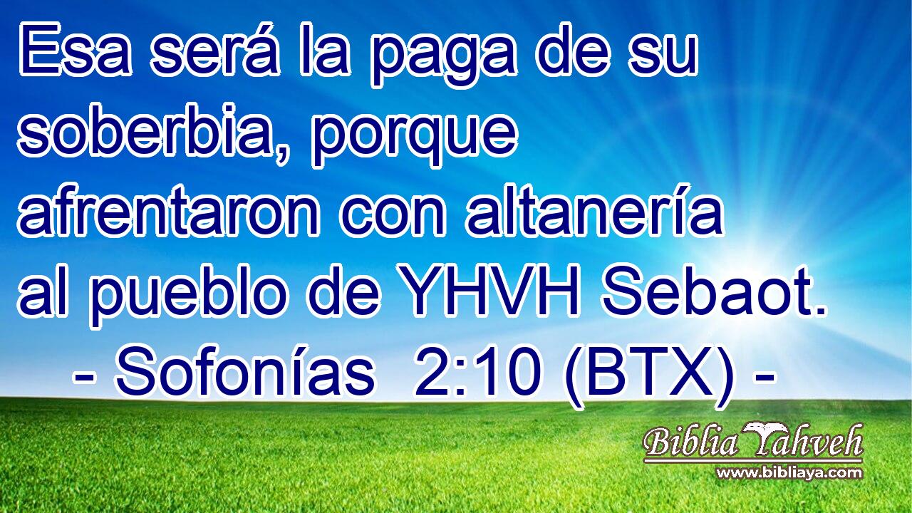 Esa será la paga de su soberbia, porque afrentaron con altanería al pueblo de YHVH Sebaot.