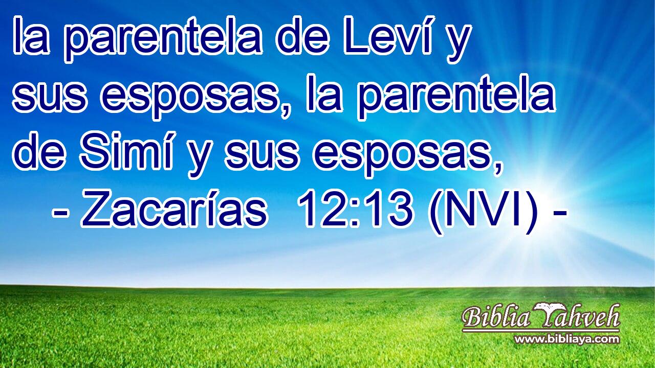  la parentela de Leví y sus esposas, la parentela de Simí y sus esposas, 