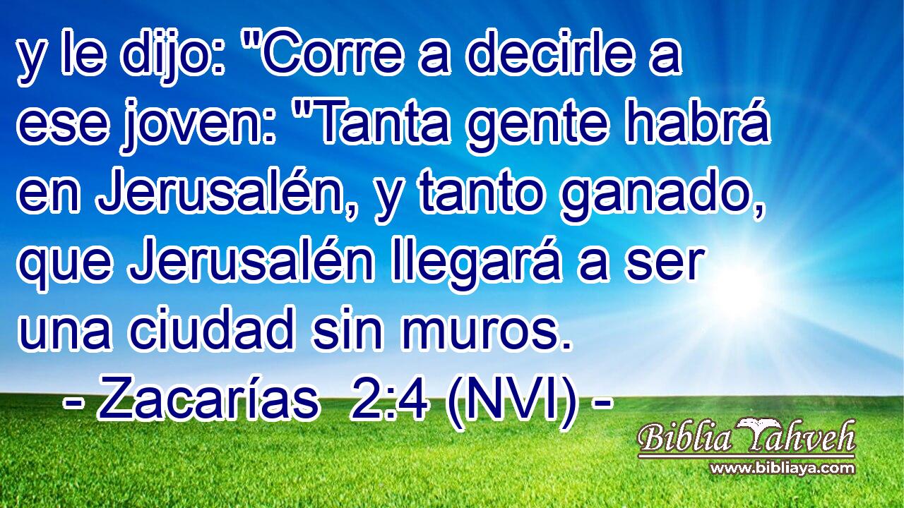  y le dijo: 