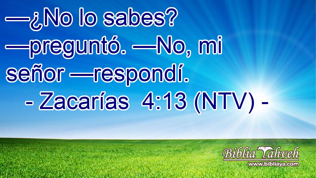 —¿No lo sabes? —preguntó. —No, mi señor —respondí.