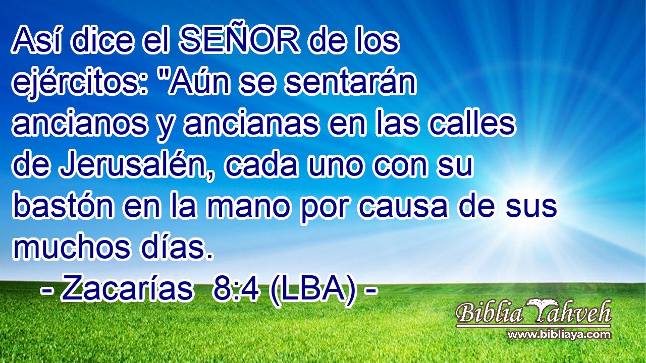 Así dice el SEÑOR de los ejércitos: 
