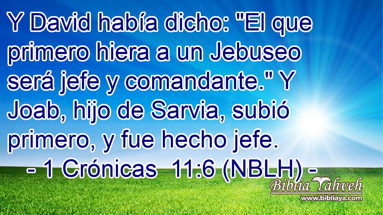  Y David había dicho: 