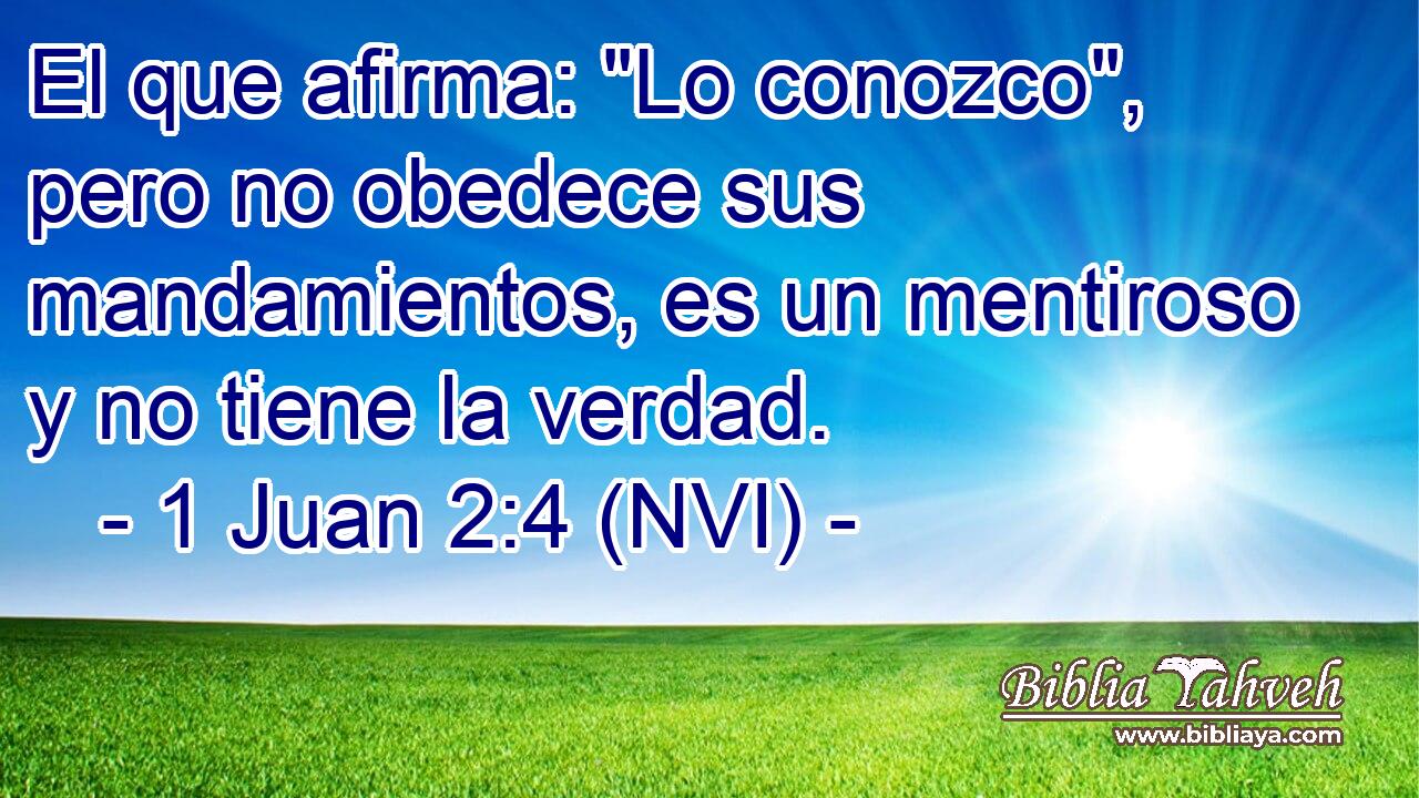  El que afirma: 