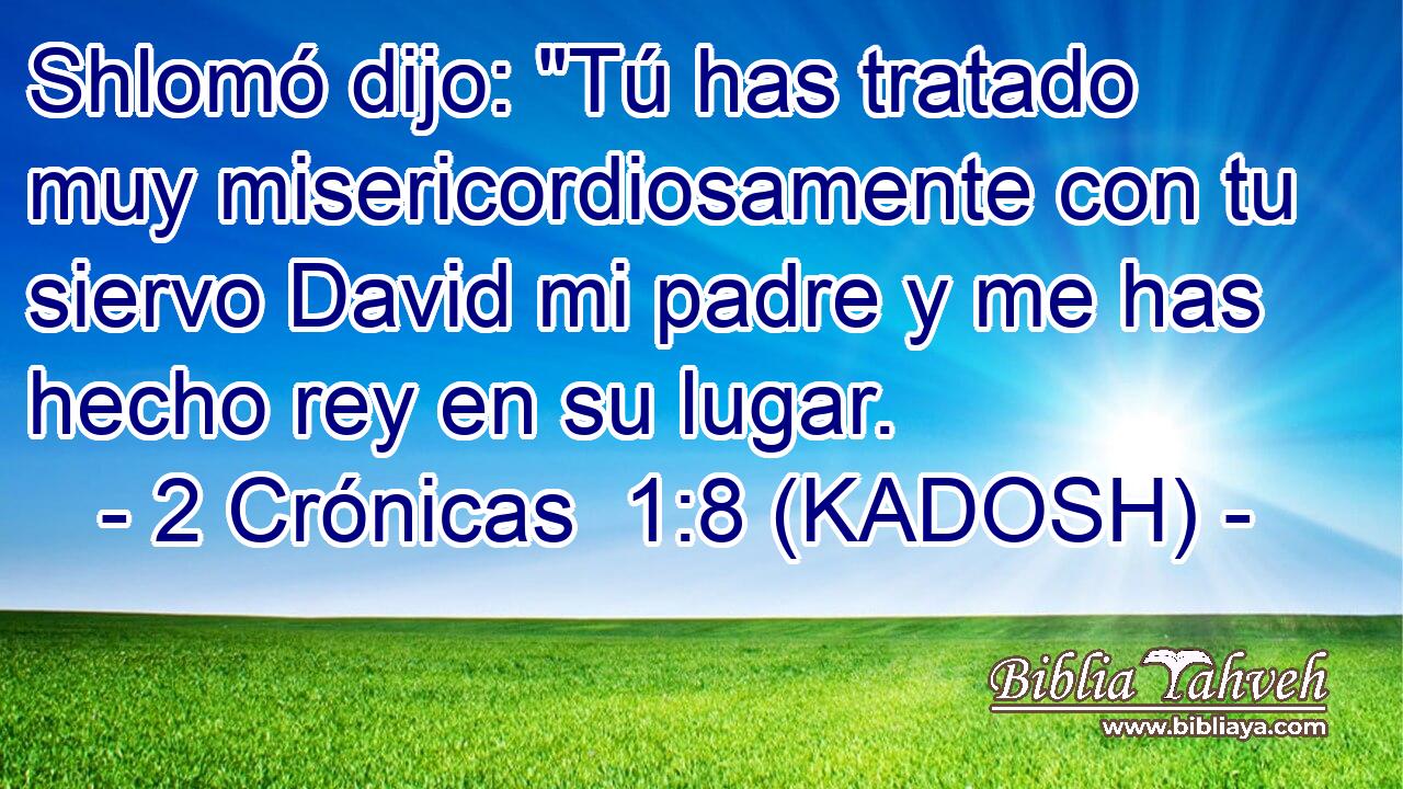  Shlomó dijo: 