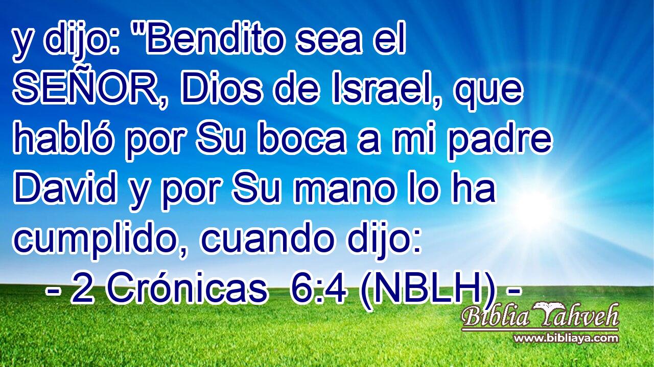  y dijo: 