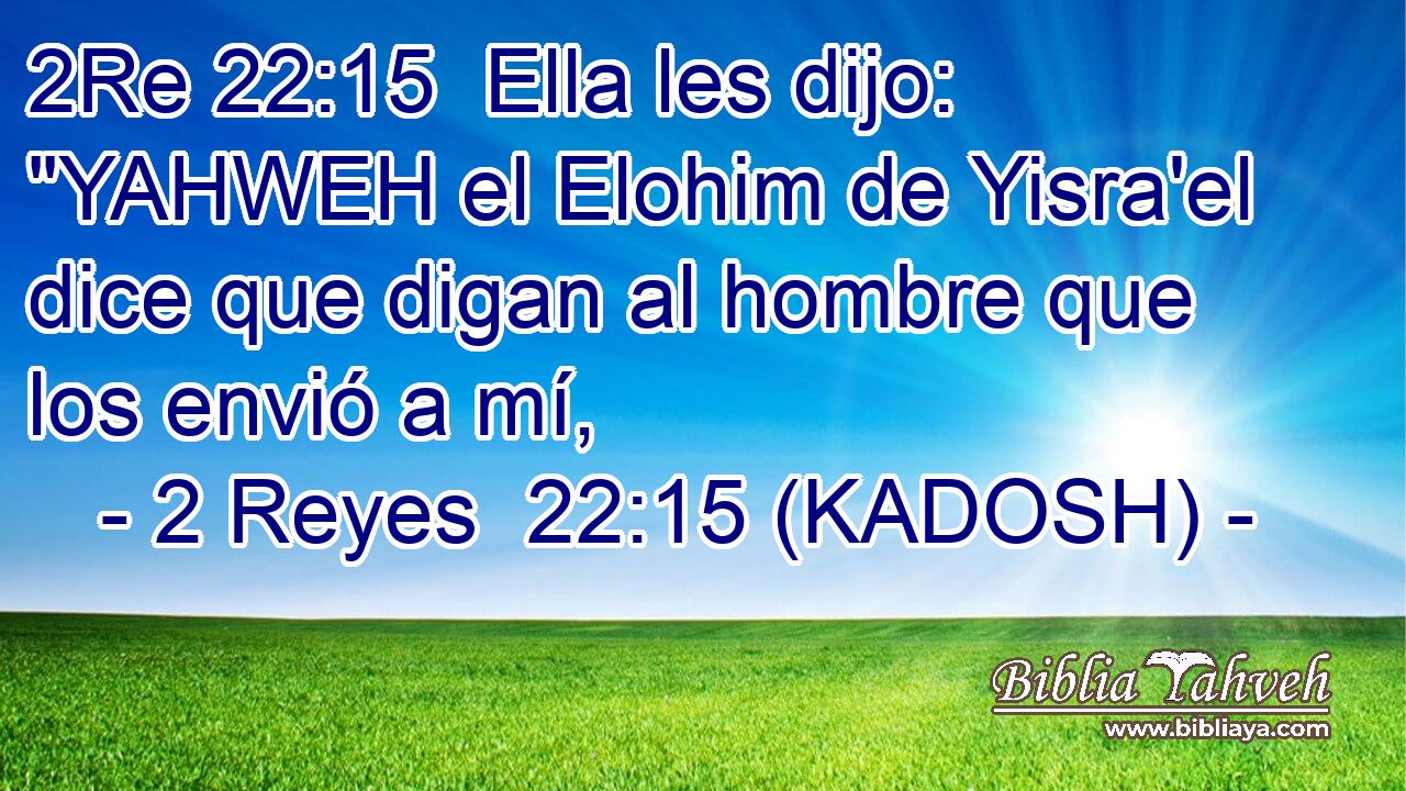  Ella les dijo: 