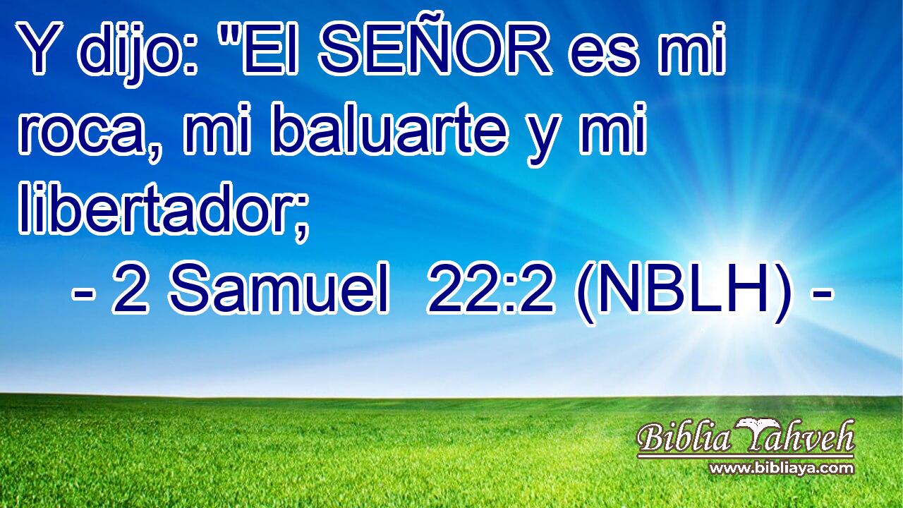  Y dijo: 