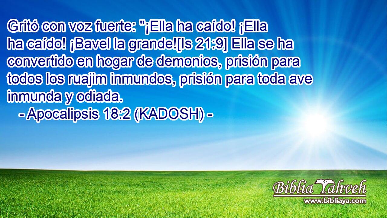  Gritó con voz fuerte: 