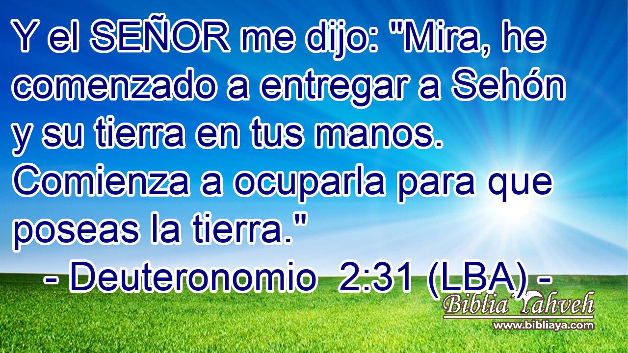 Y el SEÑOR me dijo: 