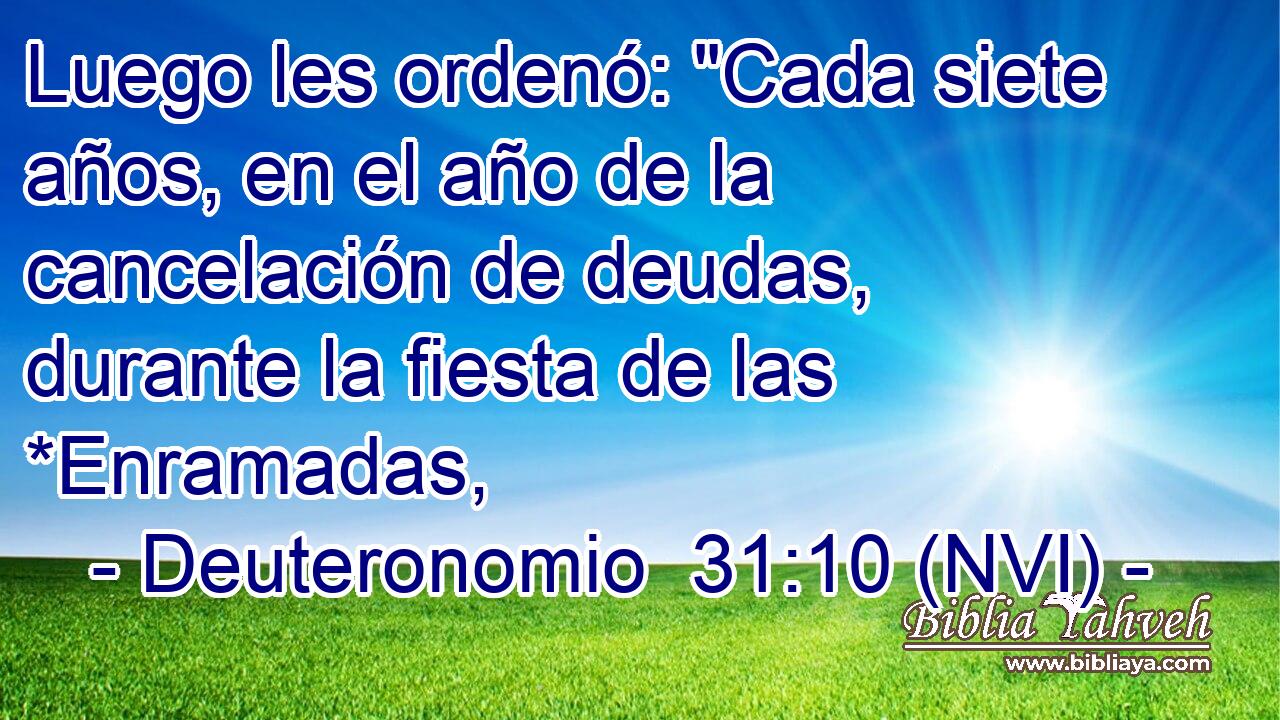  Luego les ordenó: 