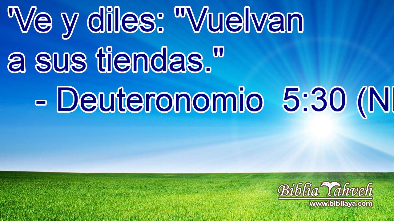  'Ve y diles: 