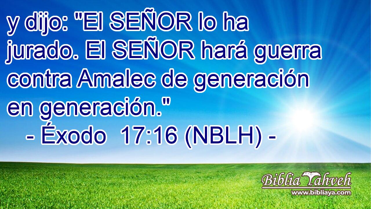  y dijo: 