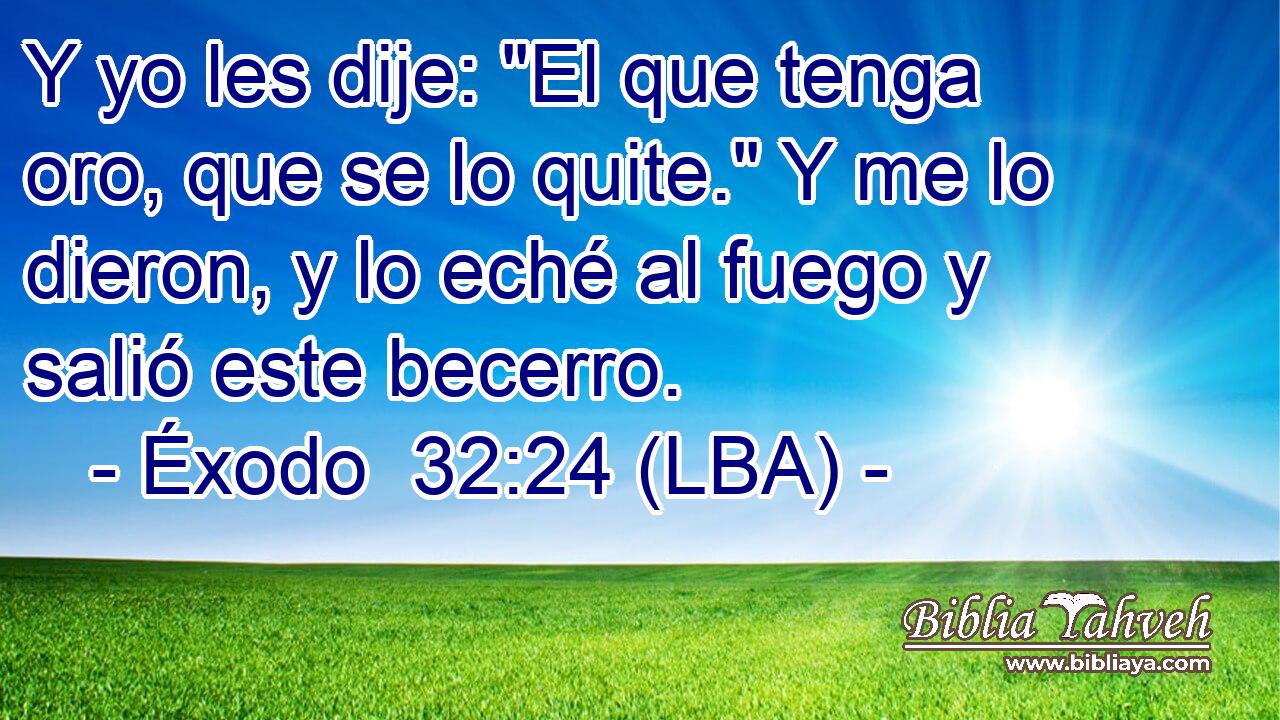 Y yo les dije: 