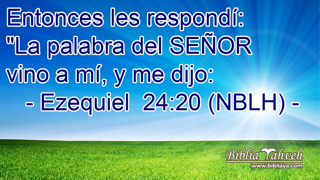  Entonces les respondí: 