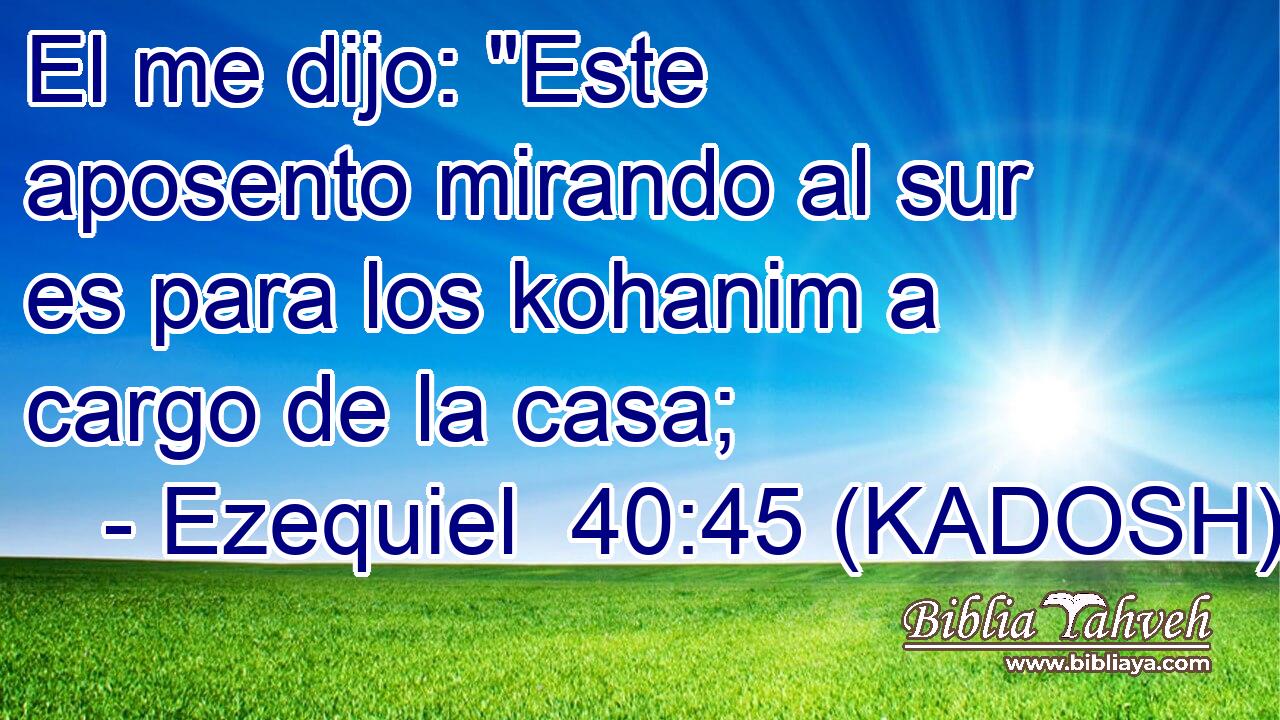  El me dijo: 