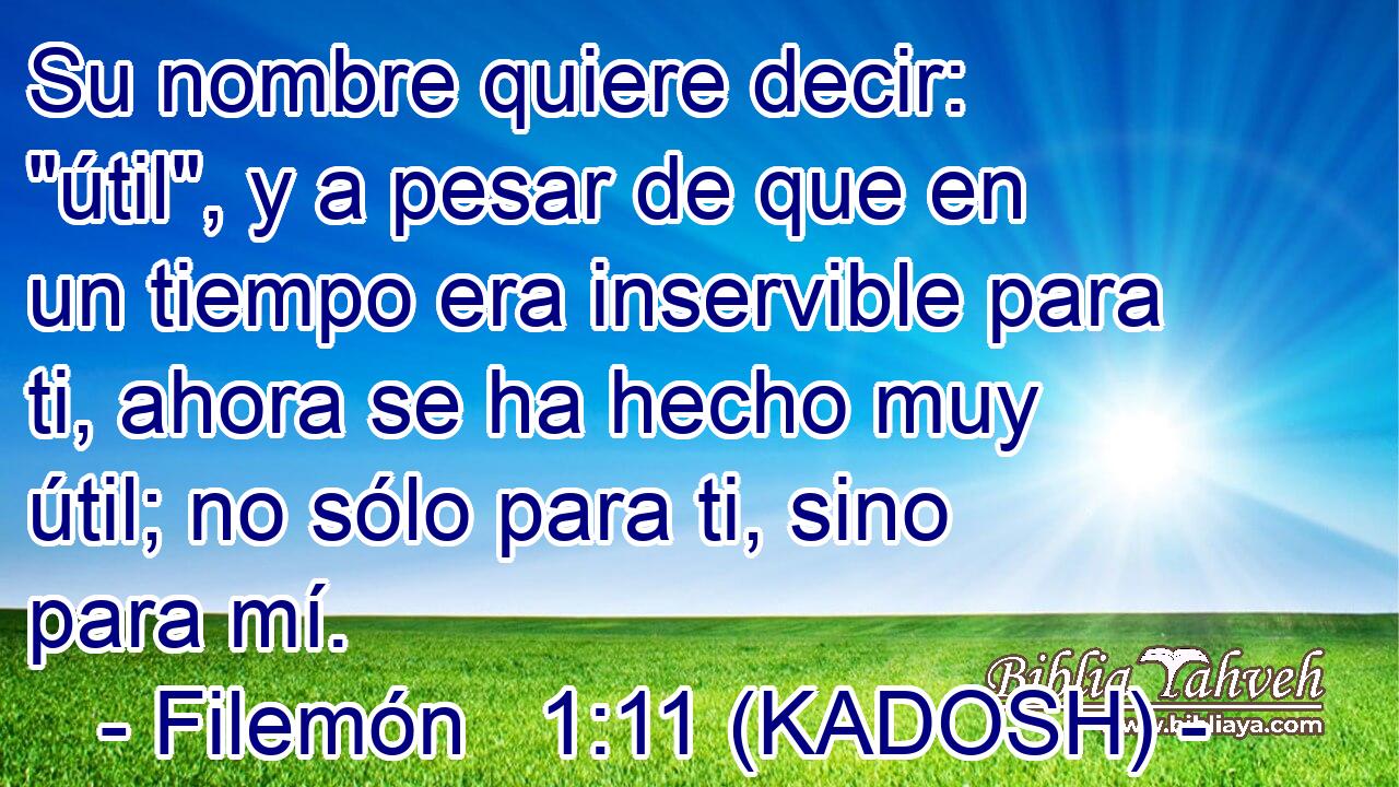  Su nombre quiere decir: 