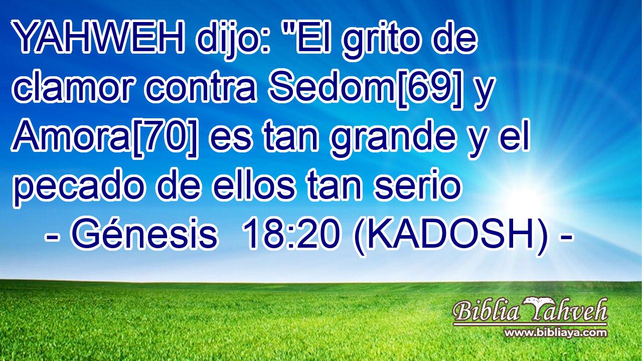 YAHWEH dijo: 