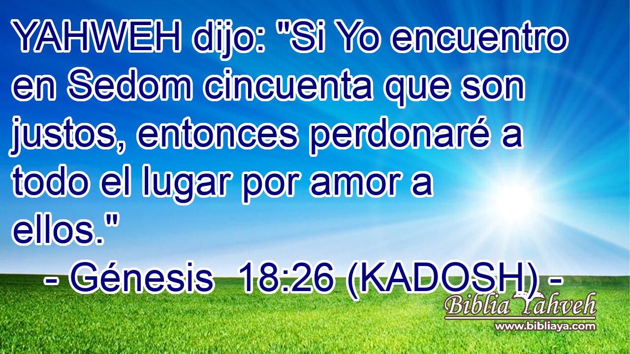  YAHWEH dijo: 