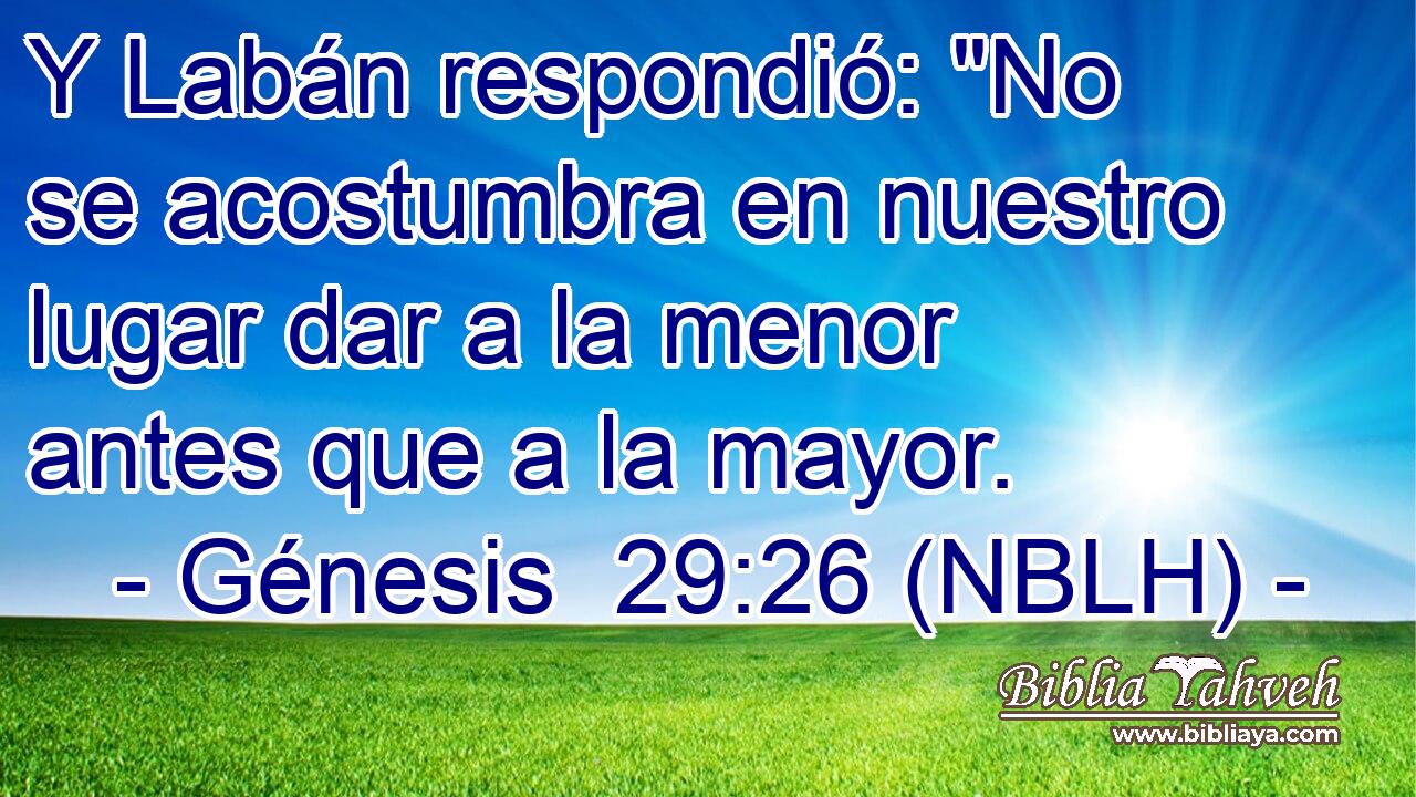  Y Labán respondió: 