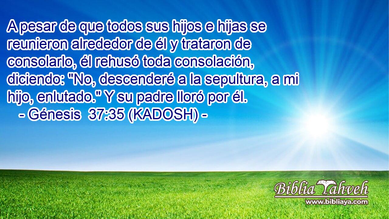  A pesar de que todos sus hijos e hijas se reunieron alrededor de él y trataron de consolarlo, él rehusó toda consolación, diciendo: 