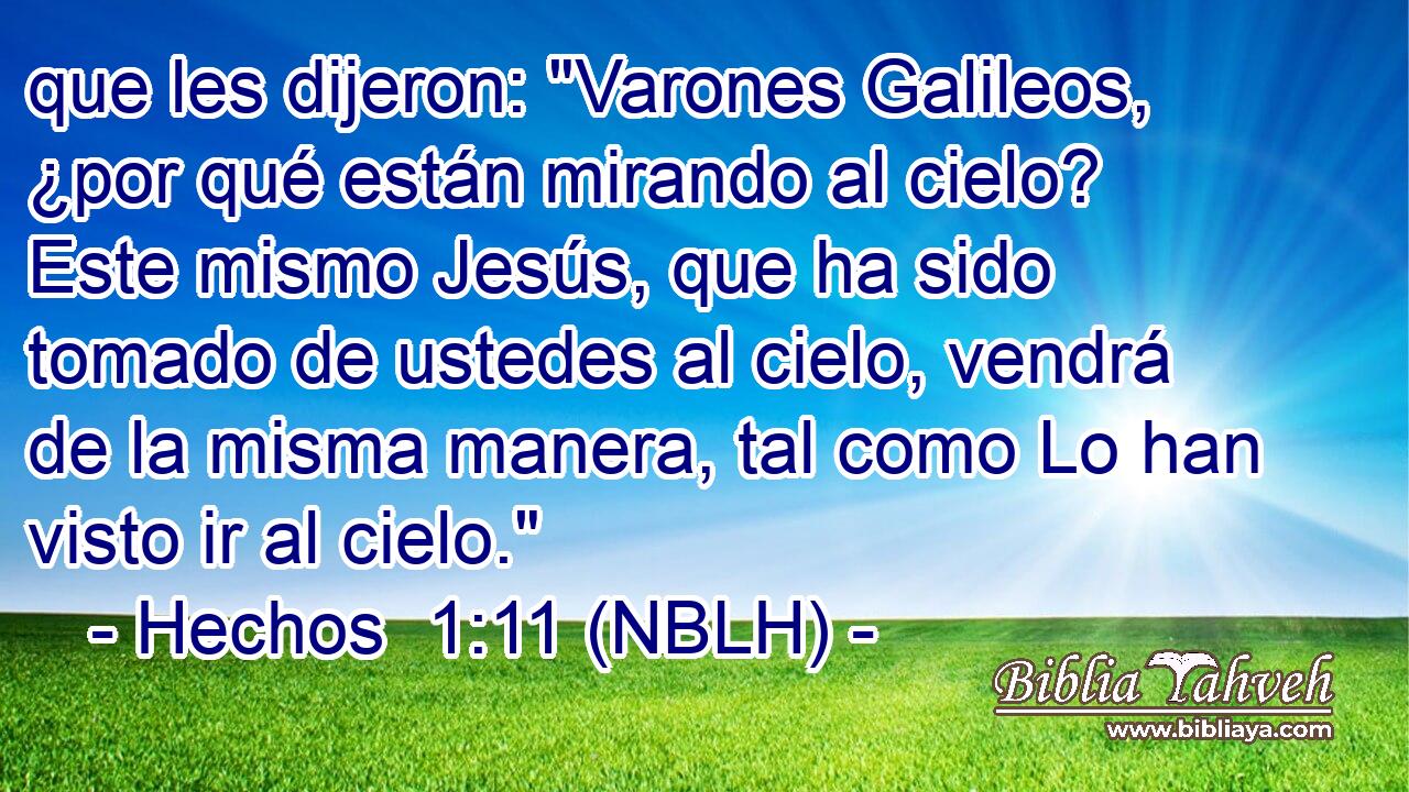  que les dijeron: 
