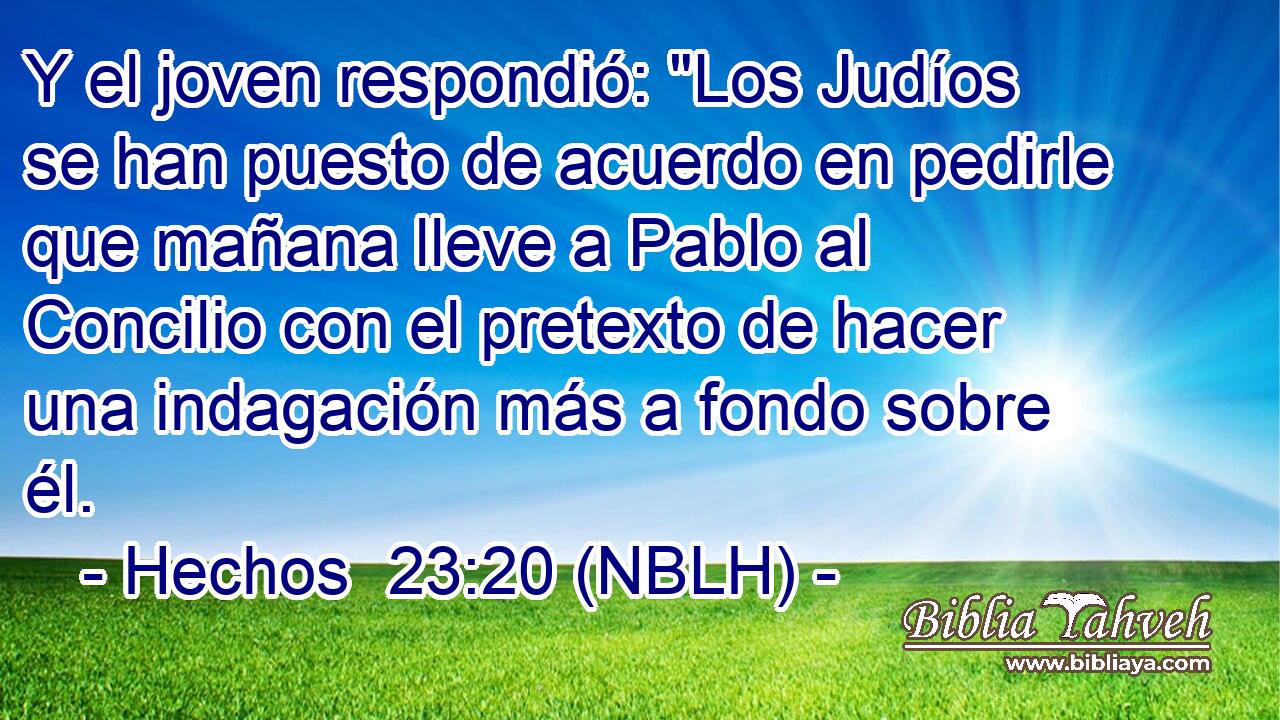  Y el joven respondió: 