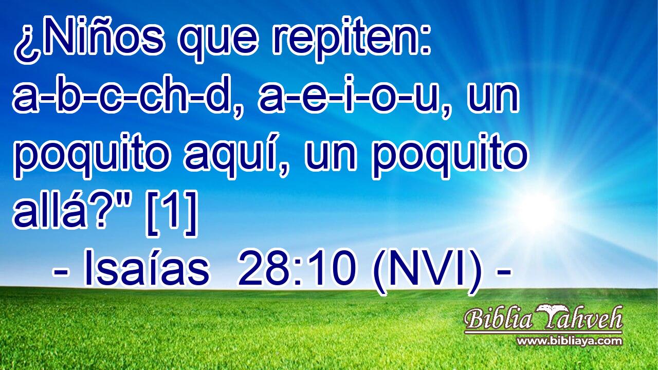  ¿Niños que repiten: a-b-c-ch-d, a-e-i-o-u, un poquito aquí, un poquito allá?