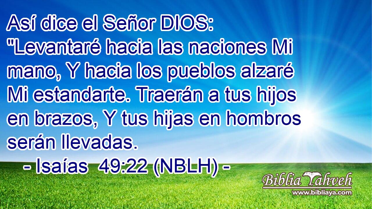  Así dice el Señor DIOS: 