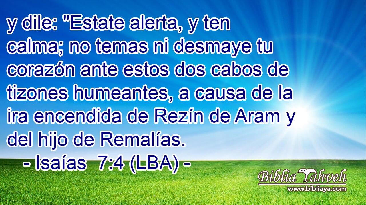 y dile: 