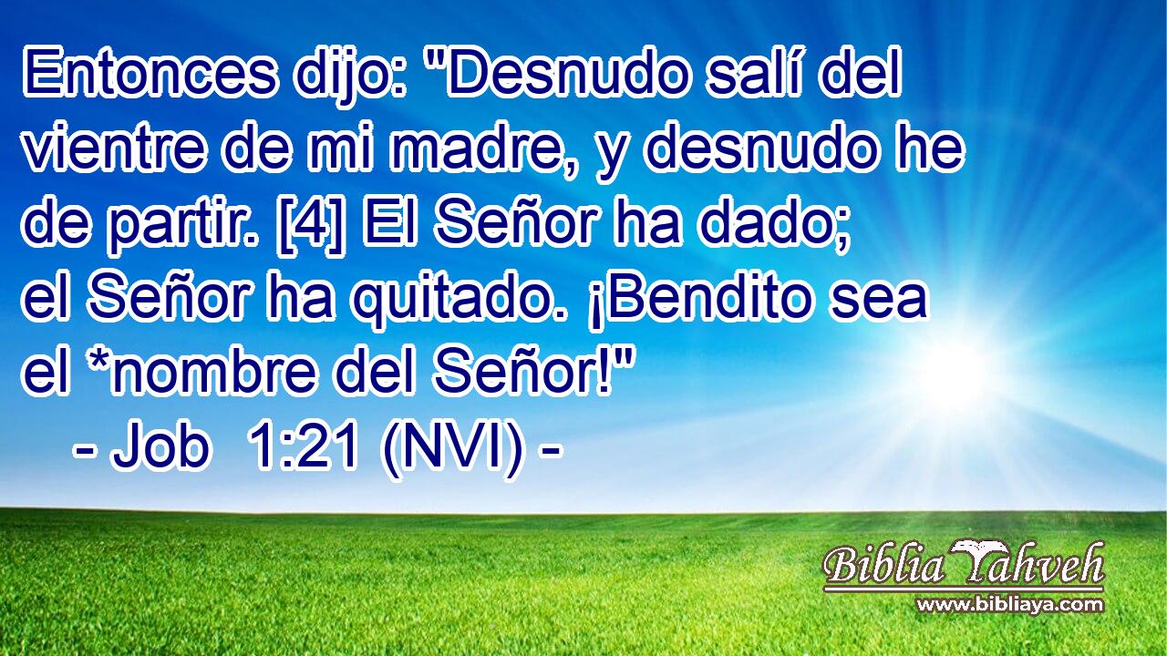  Entonces dijo: 