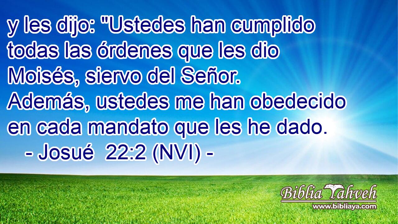  y les dijo: 