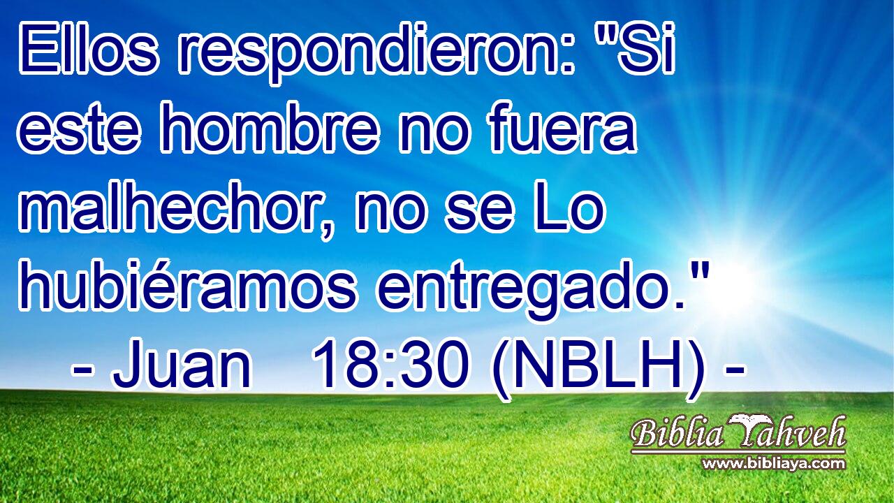  Ellos respondieron: 