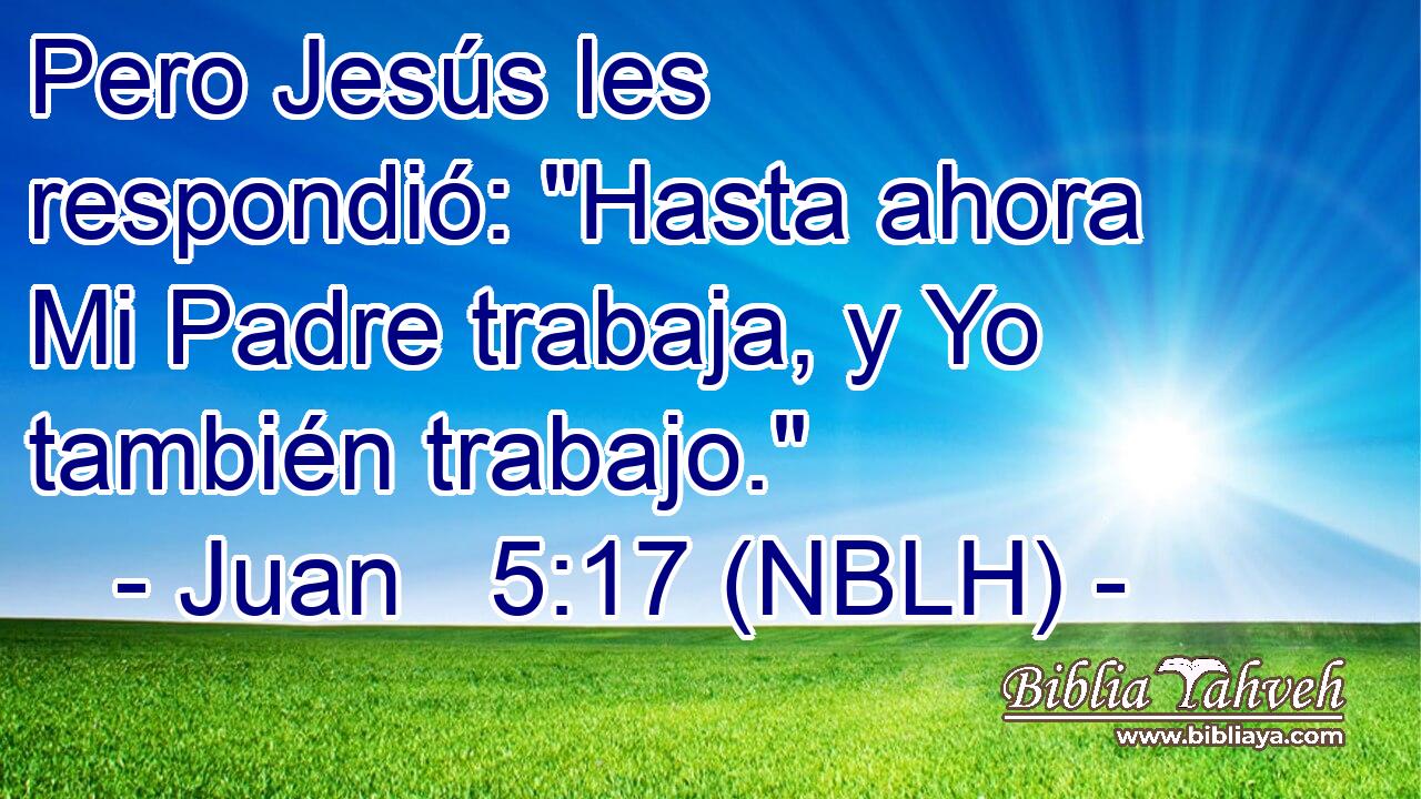  Pero Jesús les respondió: 