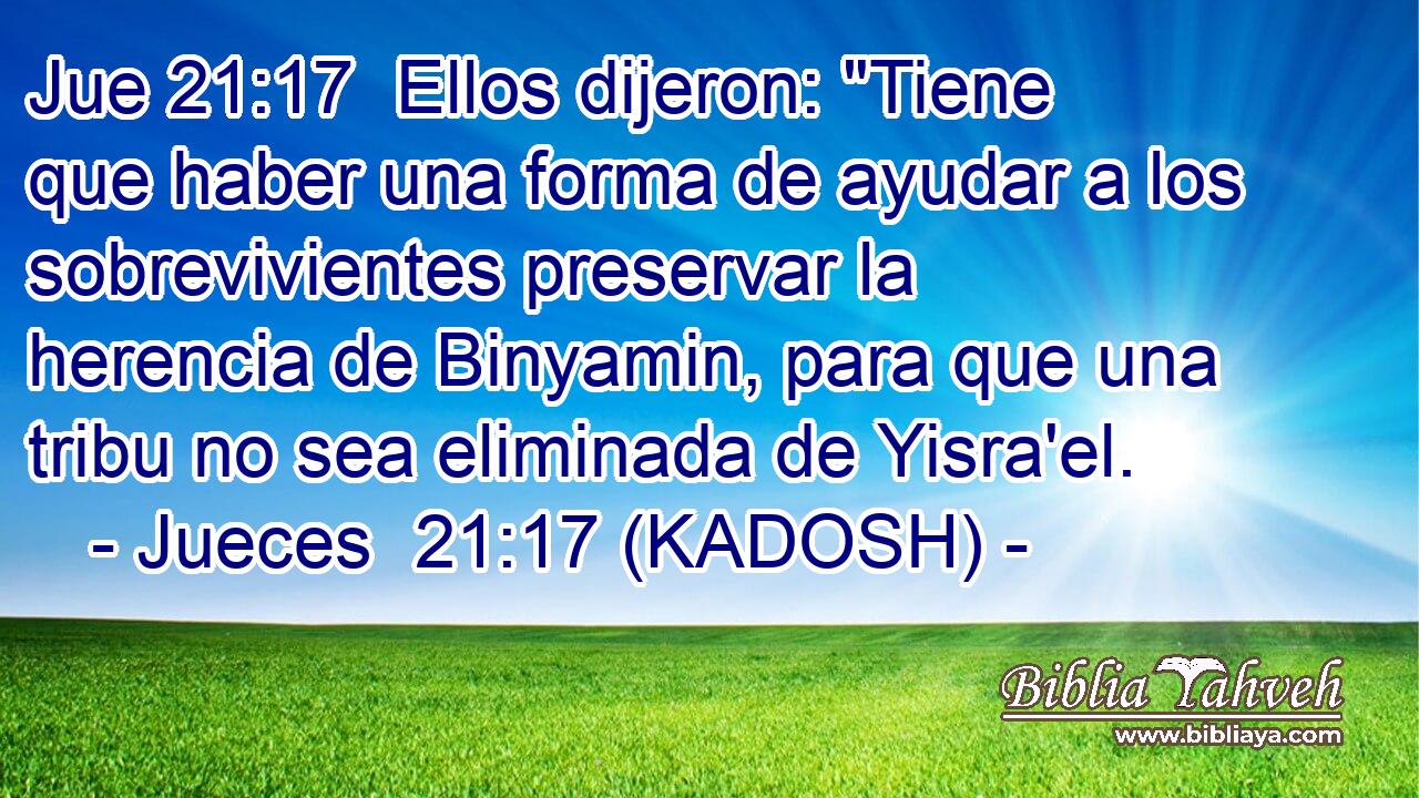  Ellos dijeron: 