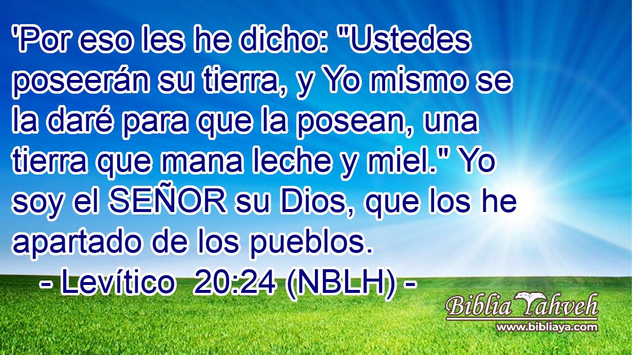  'Por eso les he dicho: 
