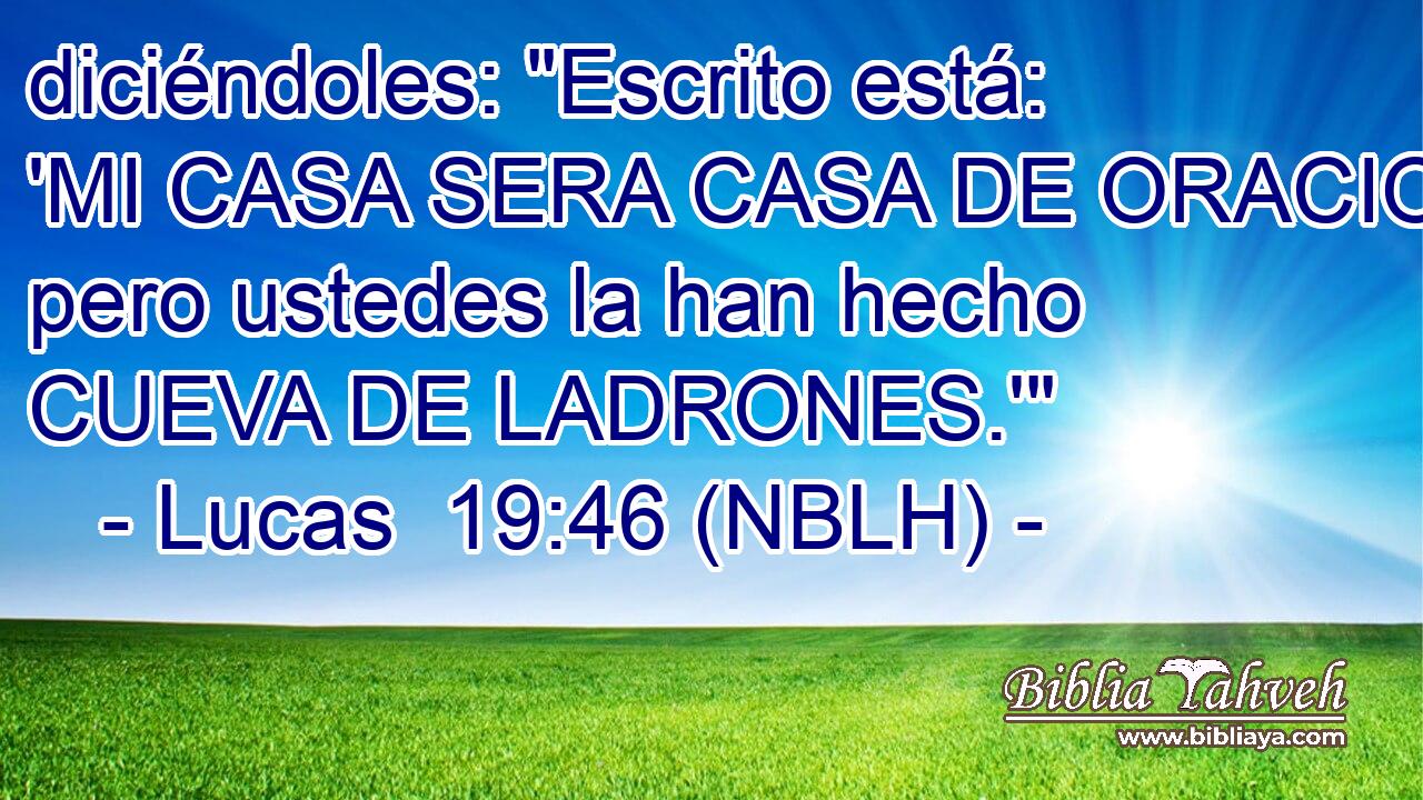  diciéndoles: 