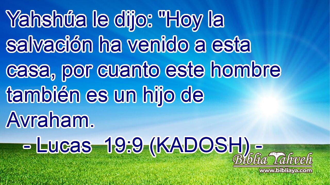  Yahshúa le dijo: 
