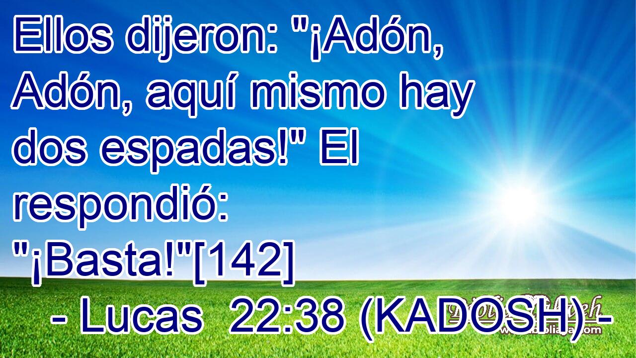  Ellos dijeron: 