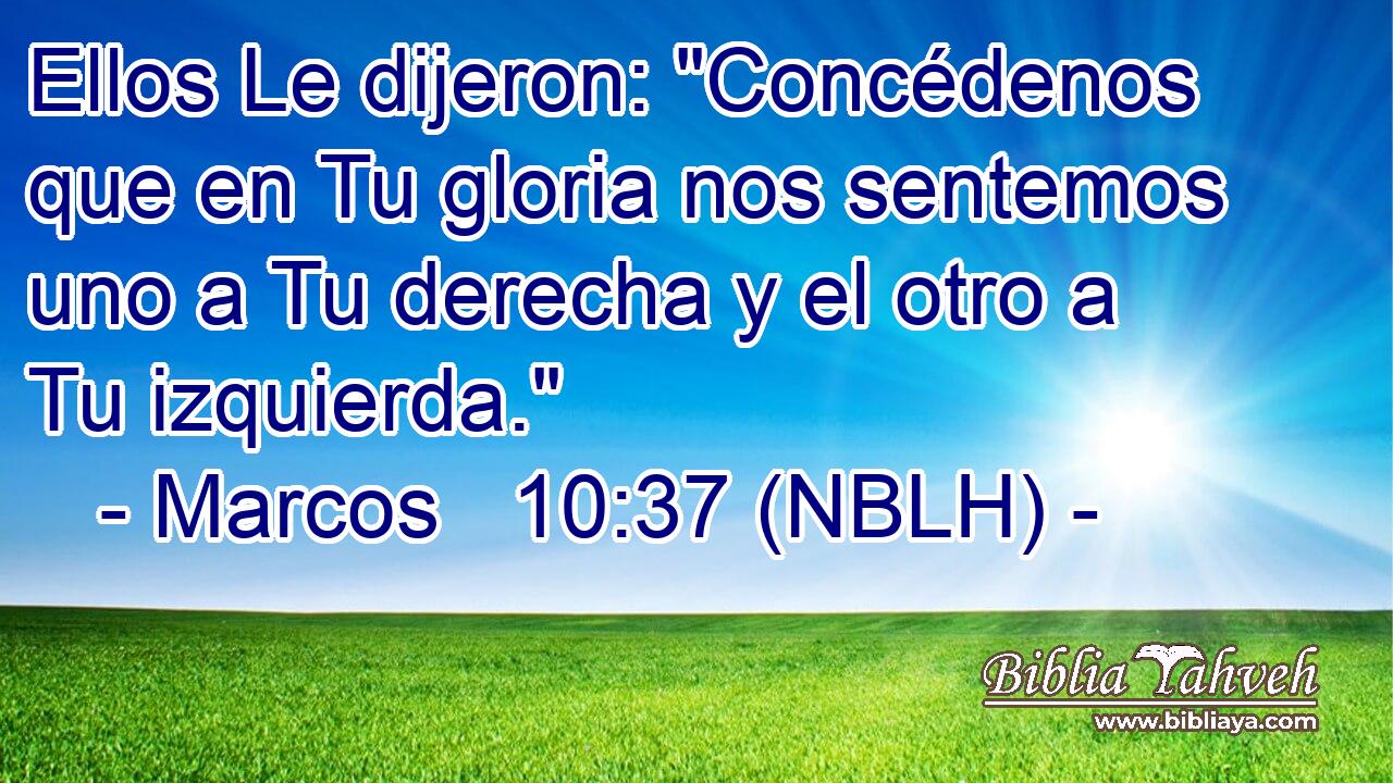  Ellos Le dijeron: 