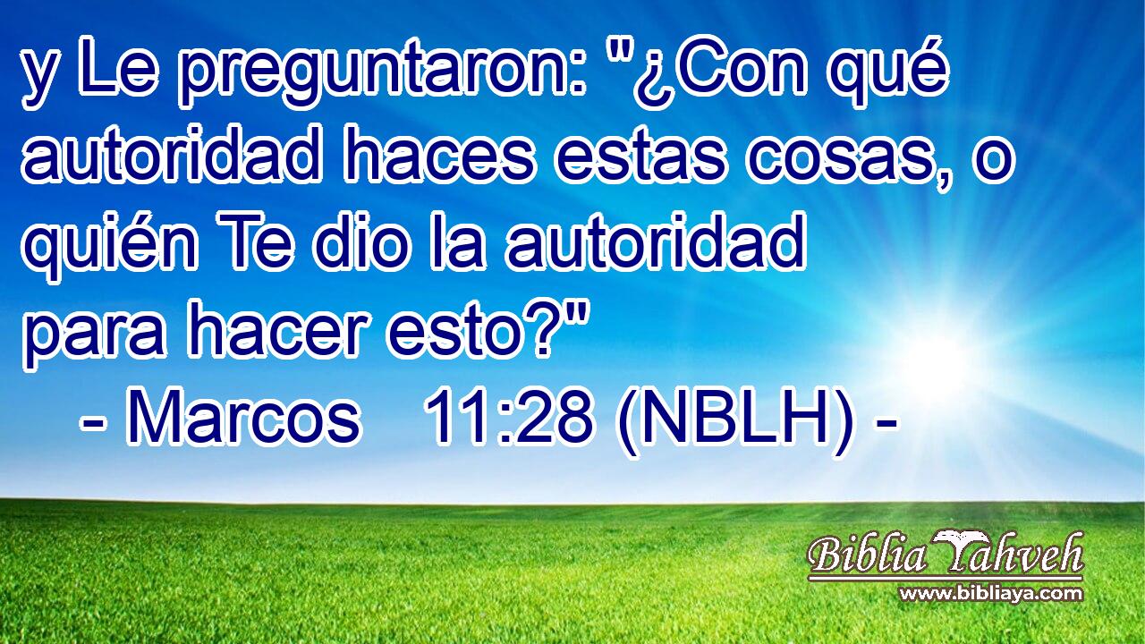  y Le preguntaron: 