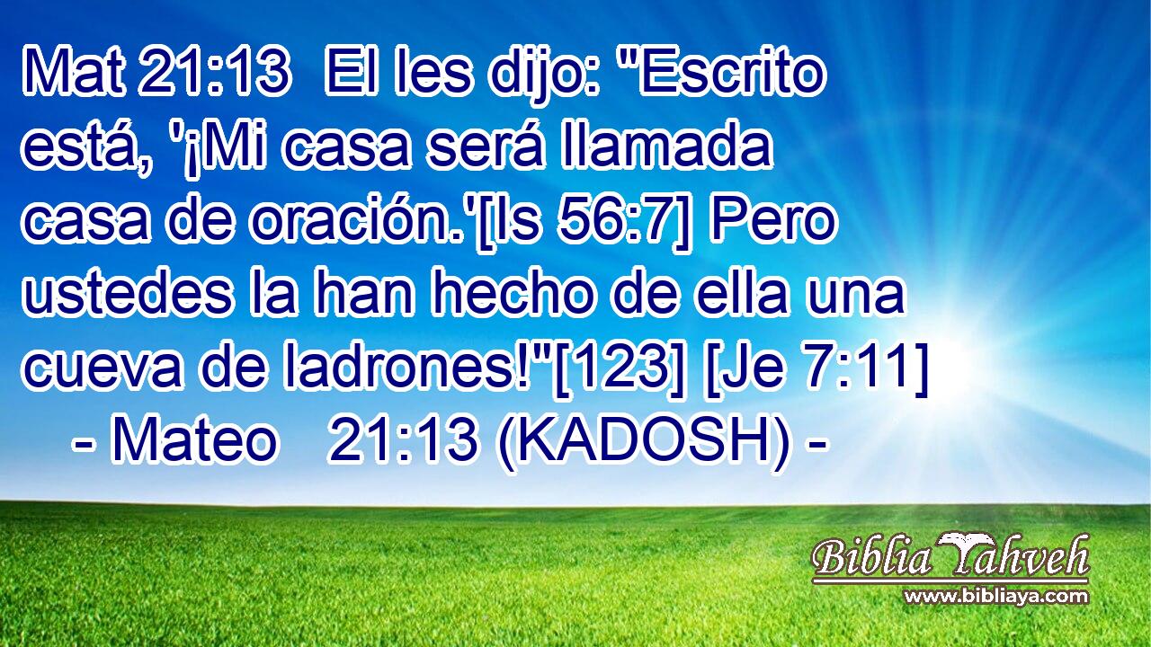  El les dijo: 