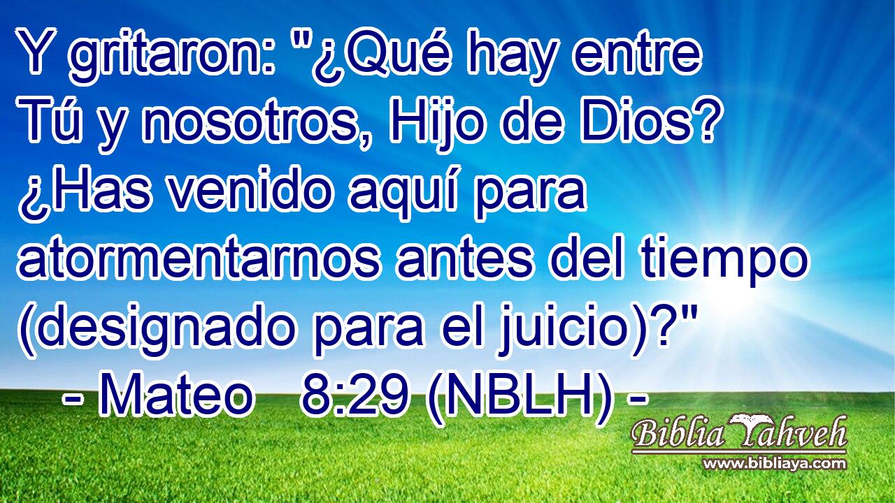  Y gritaron: 