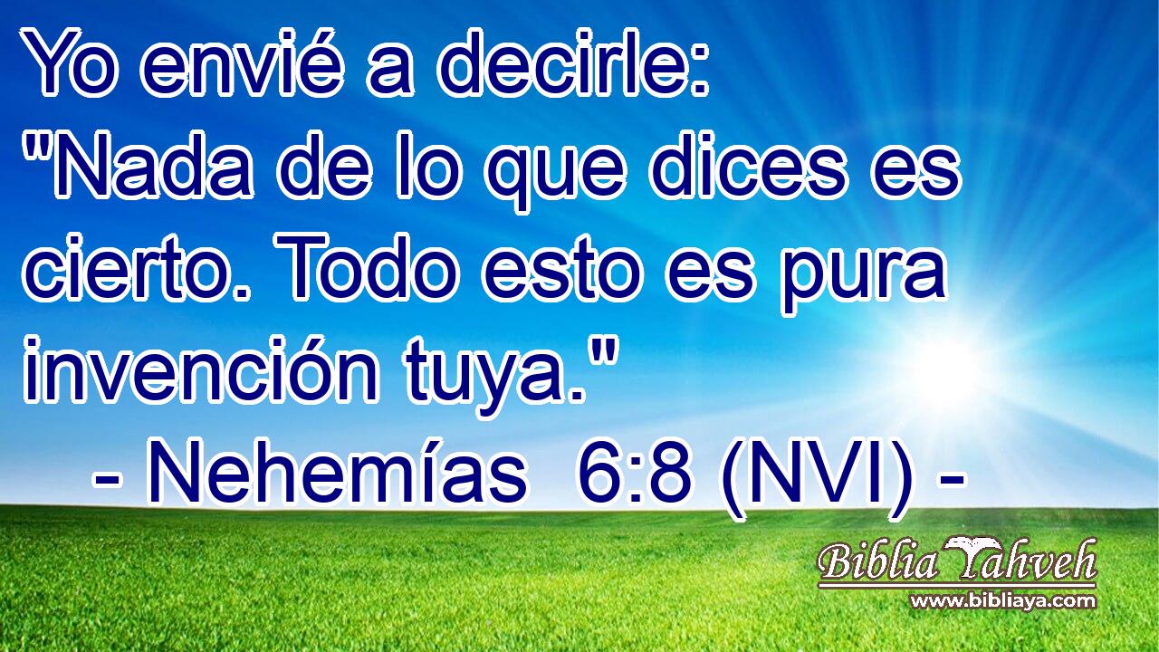  Yo envié a decirle: 
